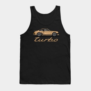 Beige 911 Turbo Tank Top